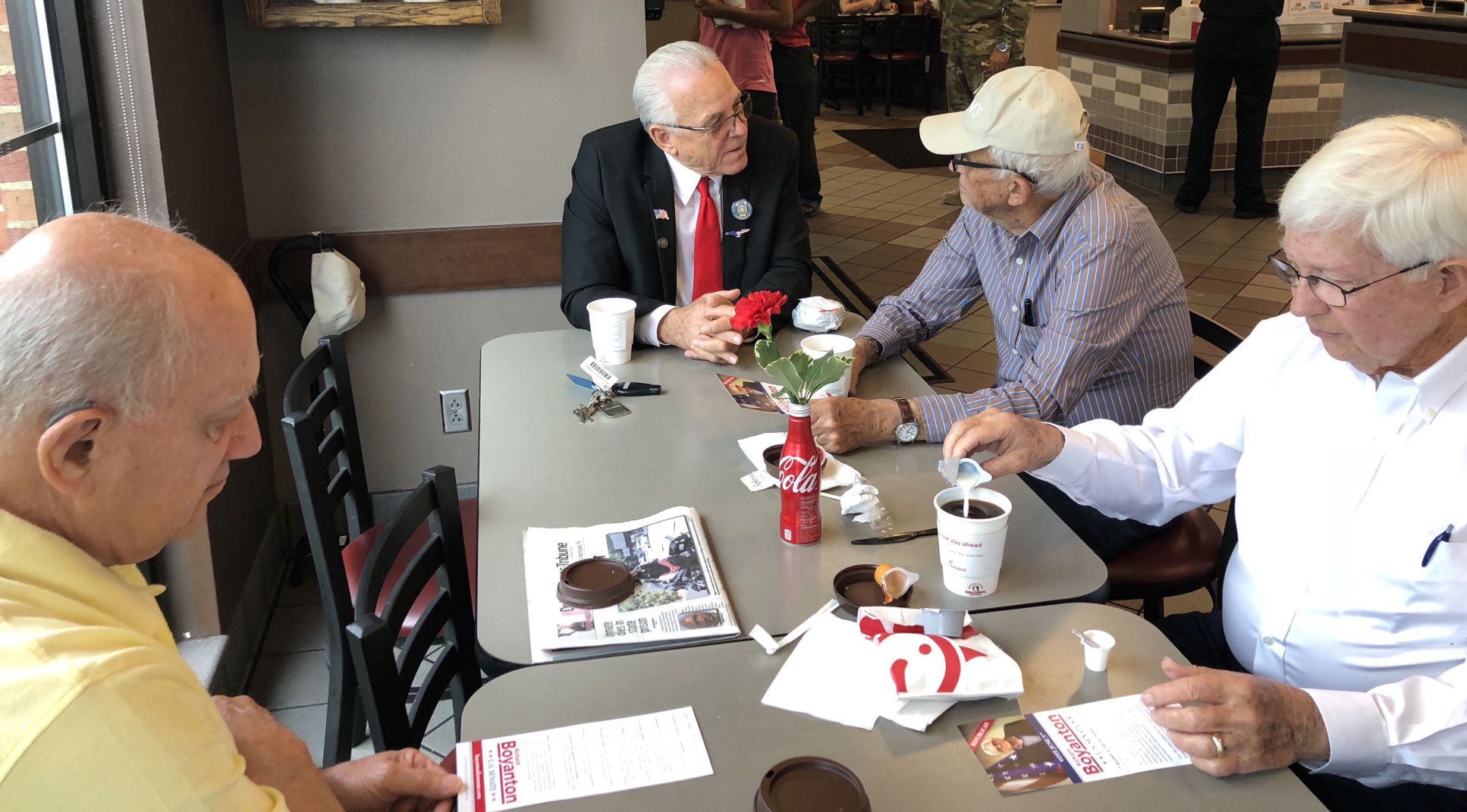 Boyanton campaigns in Olive Branch